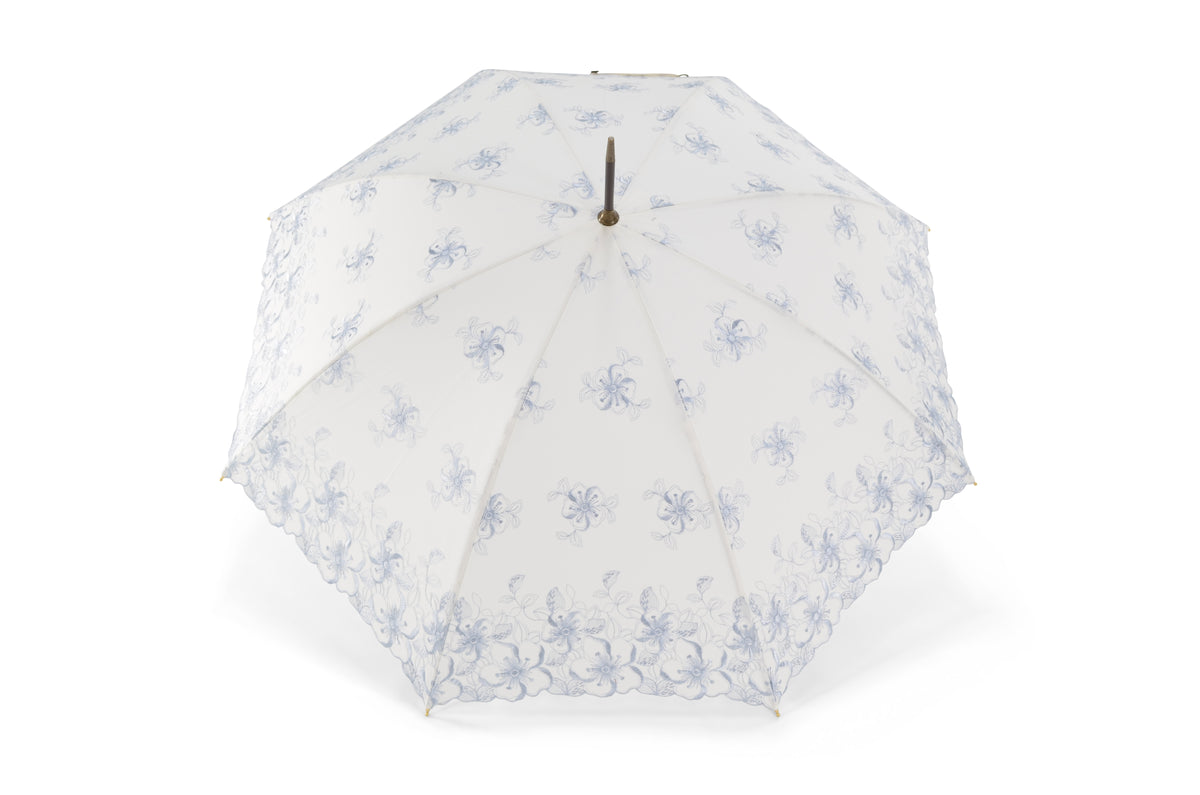 316406 Pattern Parasol - Ivory (3 Handle Choices) – Fox Umbrellas