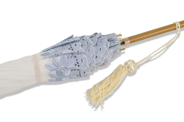 229815 Pattern Parasol - Ivory (3 Handle Choices)