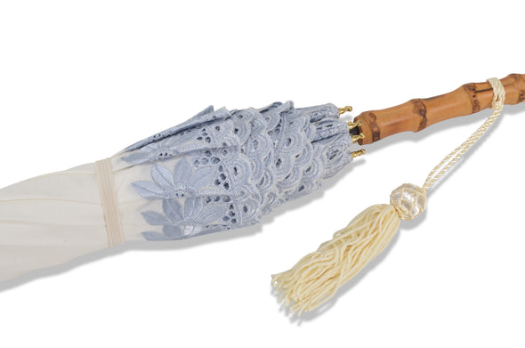 229815 Pattern Parasol - Ivory (3 Handle Choices)