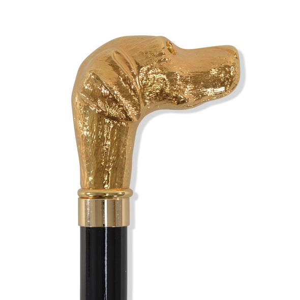 TEL8 (10 Rib) Gilt Classic Dog Head