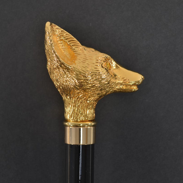 TEL8 (10 Rib) Gilt Classic Fox Head