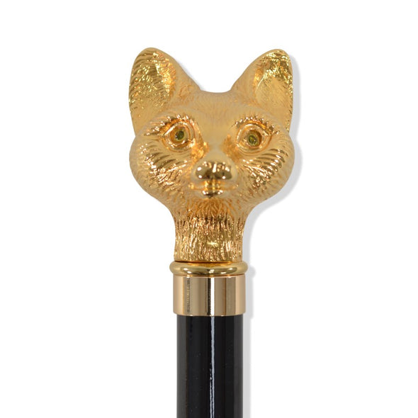 TEL8 (10 Rib) Gilt Classic Fox Head