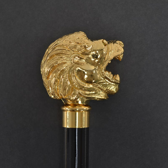 TEL14 (8 Rib) Gilt Finish Classic Lion Head