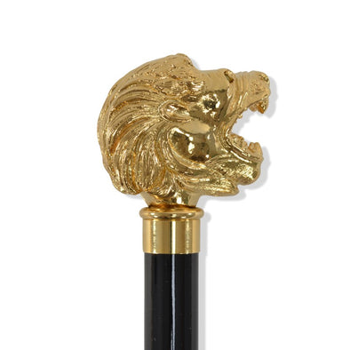TEL14 (8 Rib) Gilt Finish Classic Lion Head
