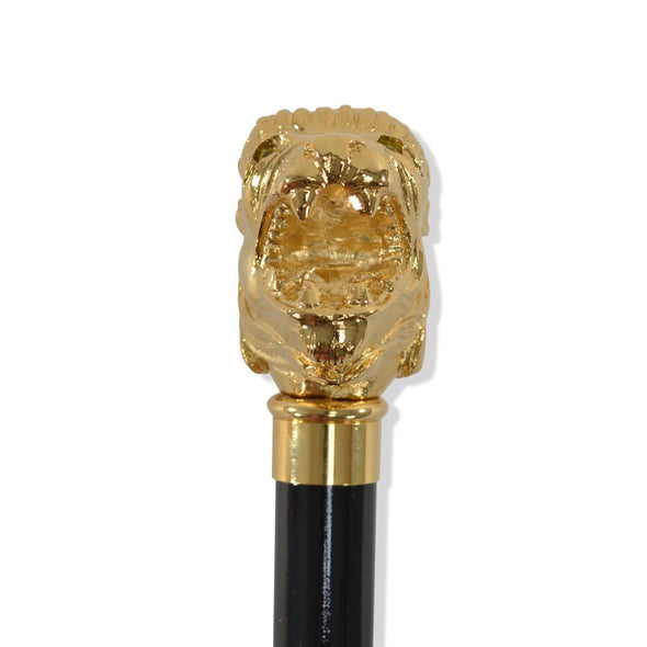 TEL14 (8 Rib) Gilt Finish Classic Lion Head