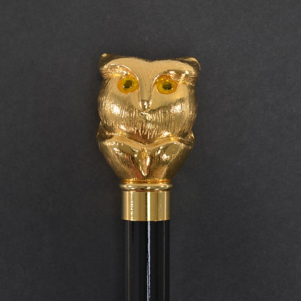 TEL14 (8 Rib) Gilt Finish Classic Owl Head