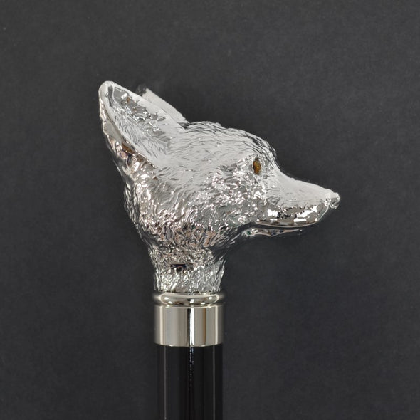 TEL13 (8 Rib) Nickel Finish Fox Head