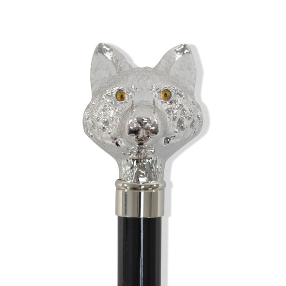TEL13 (8 Rib) Nickel Finish Fox Head