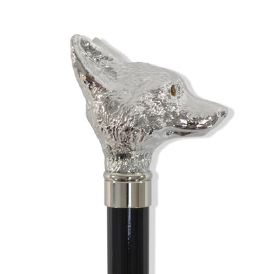 TEL13 (8 Rib) Nickel Finish Fox Head