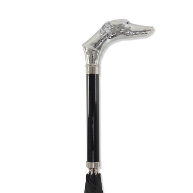 WL14 Nickel Greyhound Head