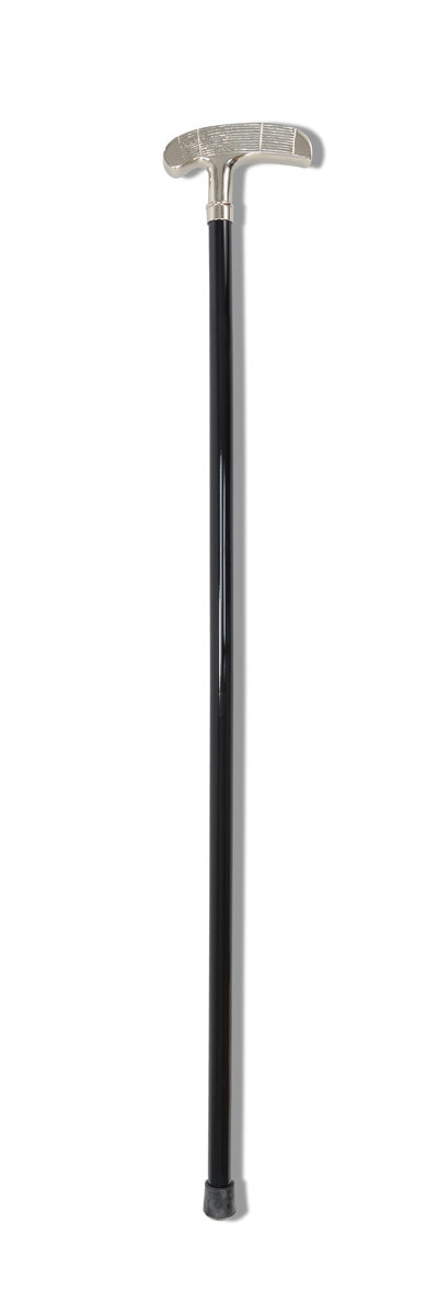 FWS2 Nickel Finish Animal Head Walking Stick (13 Handle Options)