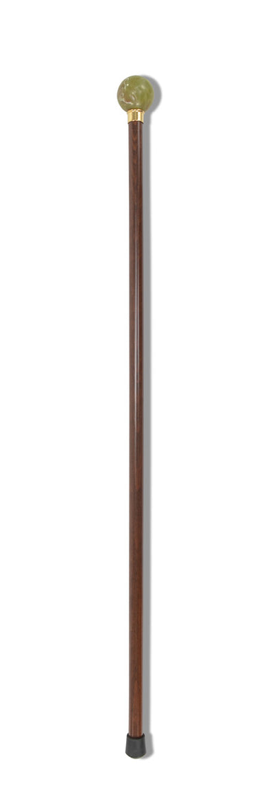 FWS3 Imitation Onyx Ball Top Walking Stick