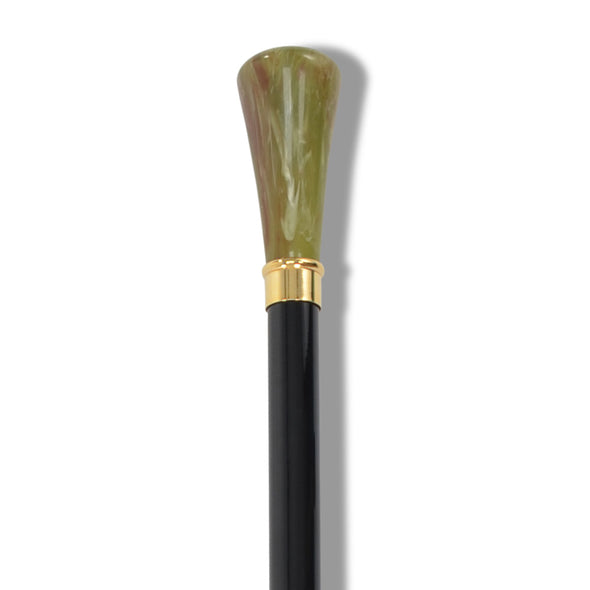 FWS6 Imitation Onyx Trumpet Top Walking Stick