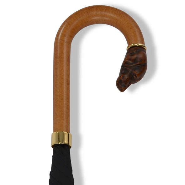 GT19 Brown Animal Head Crook (6 Handle Choices)